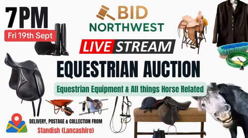 Equestrian Equipment Online Auction | 7pm Friday 19th September 2025