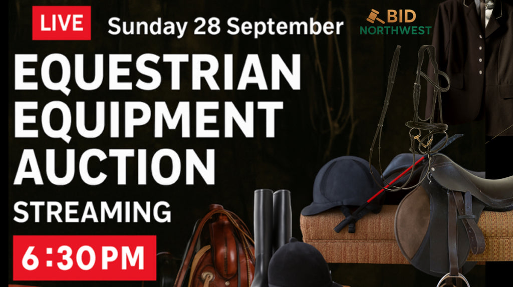 Equestrian Equipment Online Auction | 6:30pm Sunday 28th September 2025